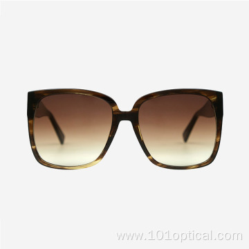 Square Large Acetate Women's Sunglasses